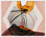 Widen out the center let it spin by Radhika Khimji contemporary artwork painting textile