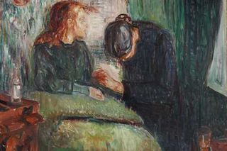 Contemporary art exhibition Edvard Munch Edvard Munch at Tate Modern London United Kingdom