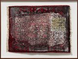 Weaving Letters II by Sepideh Mehraban contemporary artwork mixed media textile