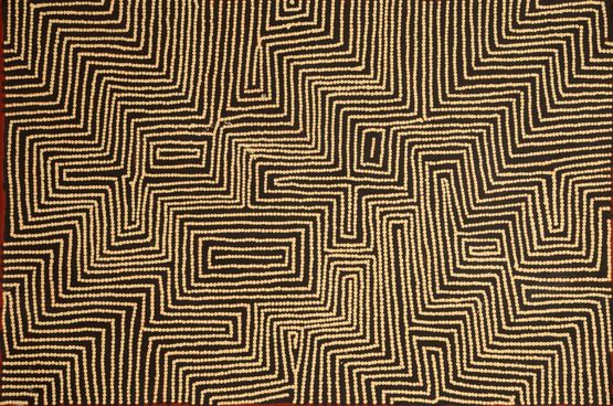 Untitled by Angus Tjungurrayi contemporary artwork Painting
