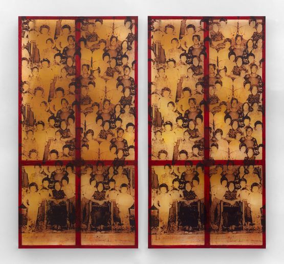 Family Assembly by KV Duong contemporary artwork Painting