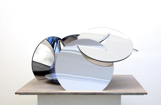Cloudspace Modell 1 100 by Eva Schlegel contemporary artwork Sculpture