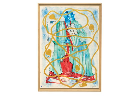 Beauty of Nature II by Barthelemy Toguo contemporary artwork Works on Paper