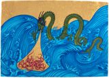 Invidia Dragon King Invites Octopus Queen by Yao Jui-Chung contemporary artwork painting