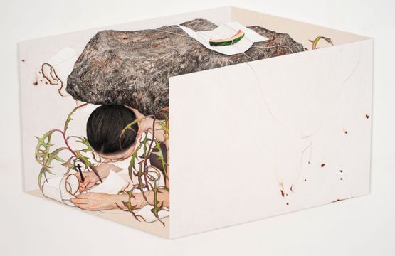 Recorded Tomorrow by Lee Jinju contemporary artwork Painting