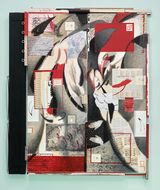 Rubber wind by Wang Yuyu contemporary artwork drawing painting print works on paper