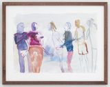 Brendas Salon by Francis Upritchard contemporary artwork painting works on paper