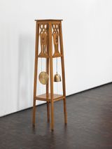 Music Room Darmstadt Flower Column Harp Bell and Gong by Nevin Aladag contemporary artwork sculpture