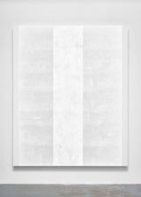 Untitled White Inner Band with White Sides Beveled by Mary Corse contemporary artwork painting