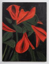 Red Lily 4 by Alex Katz contemporary artwork painting