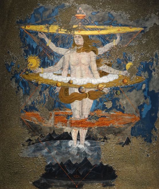Primordial Time by Pannaphan Yodmanee contemporary artwork Painting