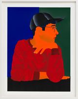 Richmond Blue  by Anthony Iacono contemporary artwork works on paper