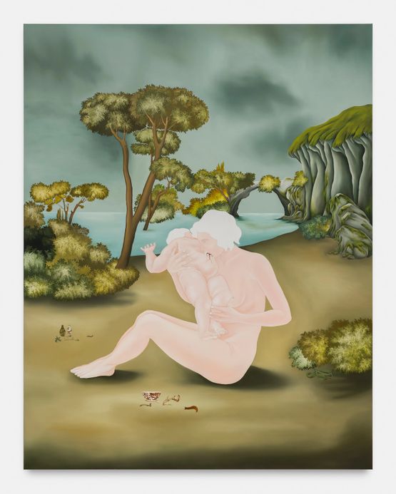 The Three Year Summer by Sanam Khatibi contemporary artwork Painting