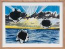 The Hole Story 11 by Callum Morton contemporary artwork Works on Paper