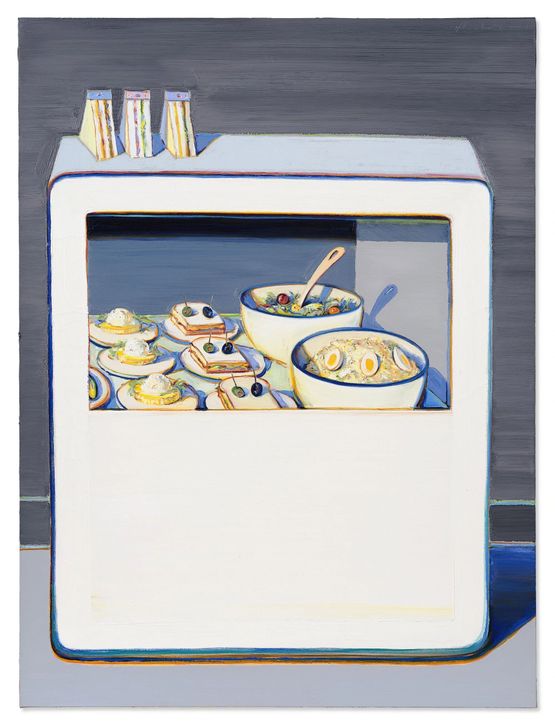 Little Deli by Wayne Thiebaud contemporary artwork Painting