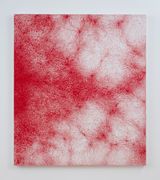 Endless Line by Chiharu Shiota contemporary artwork textile