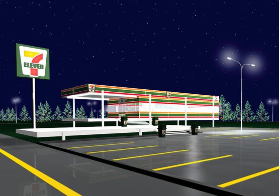 Farnshaven Illinois by Callum Morton contemporary artwork Print
