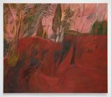 The Red Hills by Soumya Netrabile contemporary artwork painting