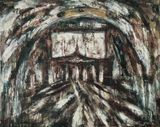 Great Parent in the Red Cave by Mao Xuhui contemporary artwork painting
