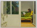 do we read to feel we are not alone by Jess Allen contemporary artwork Painting