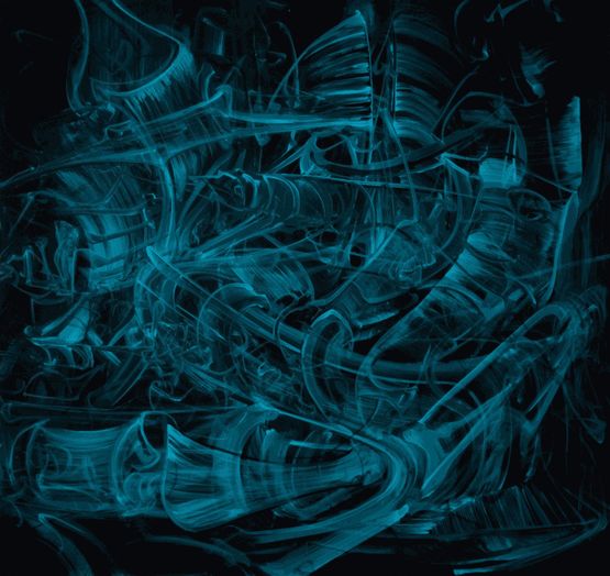 Reaper by Stephen Pusey contemporary artwork Painting