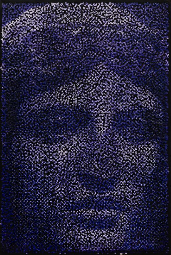 Untitled MYSITMG by Daniel Boyd contemporary artwork Painting