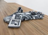 Helping Hand  Comfort by Goshka Macuga contemporary artwork sculpture textile