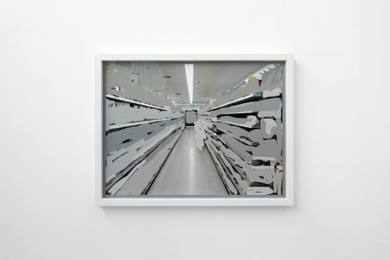 Empty Shelves by Padraig Timoney contemporary artwork Print