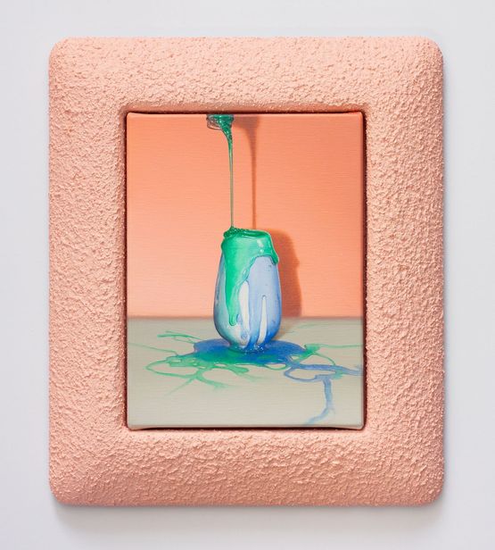 Drizzle by Emily Hartley-Skudder contemporary artwork Painting