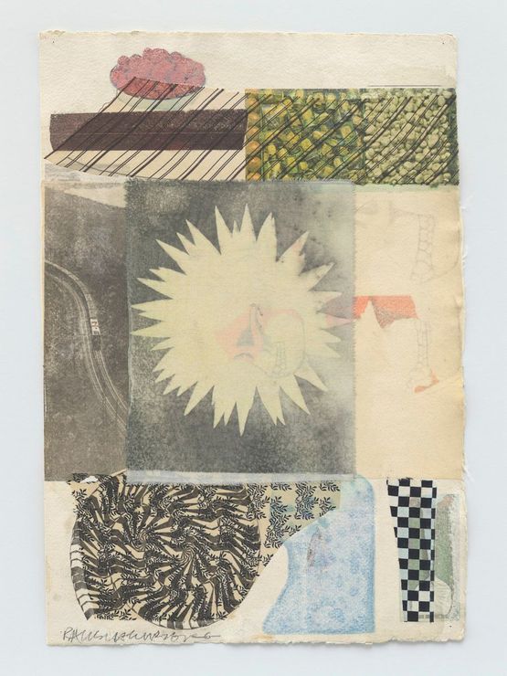 Arcanum XII by Robert Rauschenberg contemporary artwork Works on Paper