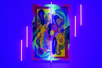 Contemporary art exhibition Nicholas Ong Absurd Theatrics at Ames Yavuz Singapore