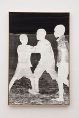 Les Enfants dOuranos Bois 8 by JR contemporary artwork photography
