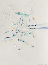 Traces 523112.3N 132329.8E by Isaac Chong Wai contemporary artwork drawing painting works on paper