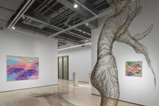 Contemporary art exhibition Tia-Thuy Nguyen Fields of Resonance at Almine Rech Shanghai China