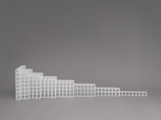 Horizontal Progression 6 by Sol Lewitt contemporary artwork Sculpture