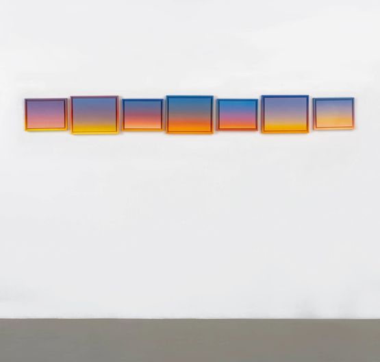 Week of Sunsets Spring Equinox 2024 by Rob Pruitt contemporary artwork Painting