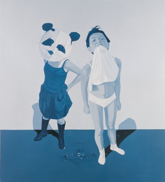 Indoor Fable No. 5 by Guo Wei contemporary artwork Painting
