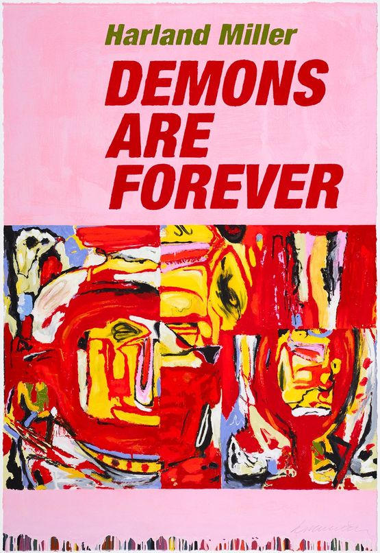 Demons Are Forever by Harland Miller contemporary artwork Print