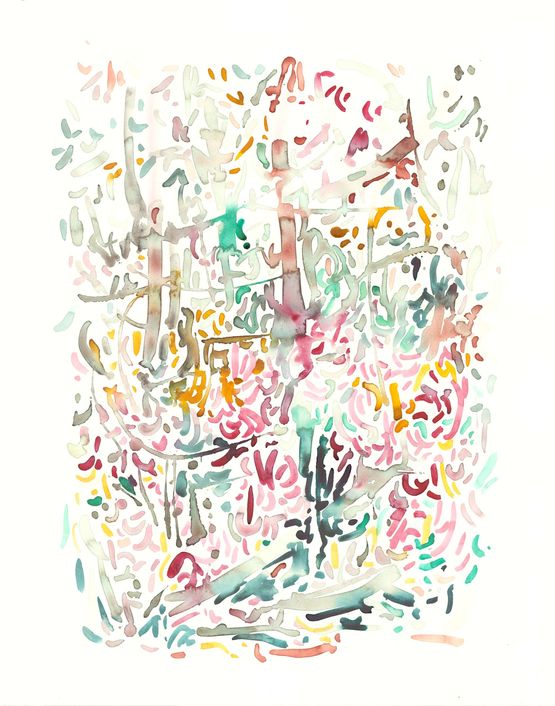 IL Nr. 95 by Szilard Huszank contemporary artwork Works on Paper
