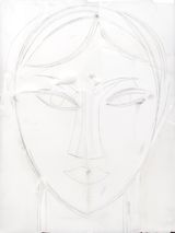 Jackie by Manolo Valdes contemporary artwork works on paper