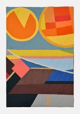 ZusammenAllein IV by Ulla Von Brandenburg contemporary artwork textile