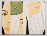 Split 11 by Alex Katz contemporary artwork painting works on paper