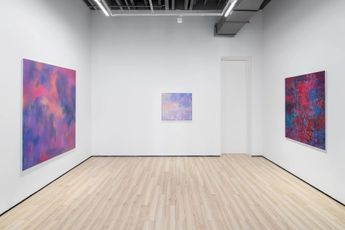 Contemporary art exhibition Jean-Baptiste Bernadet Hot Pink at Almine Rech Shanghai China