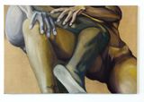 The Intertwining I by Bhasha Chakrabarti contemporary artwork painting works on paper