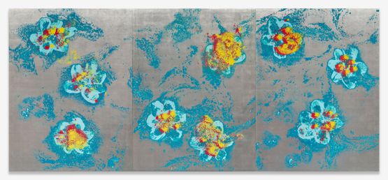 Sakura by Jean-Michel Othoniel contemporary artwork Painting