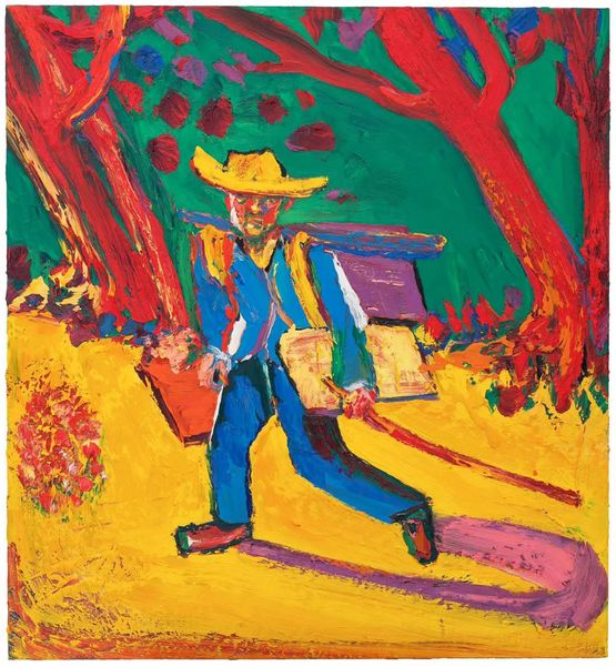 Van Gogh in the Sun No.3 by Yin Zhaoyang contemporary artwork Painting