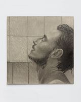 Michael Showering by Simon Haas contemporary artwork drawing works on paper