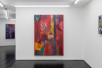 Contemporary art exhibition Maja Ruznic Who Tastes Fire and Cannot Speak at Contemporary Fine Arts Basel Switzerland