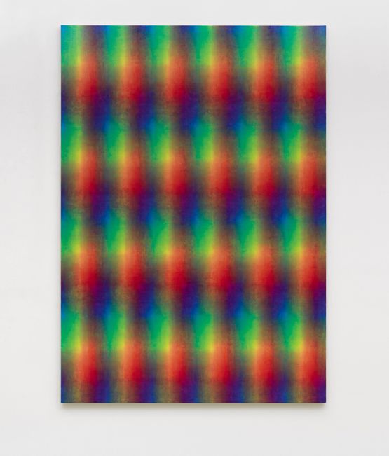 Twenty Four Standing Up by Peter Schuyff contemporary artwork Painting