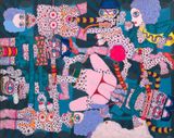 The Elegant Life of Mr. K by Key Hiraga contemporary artwork painting